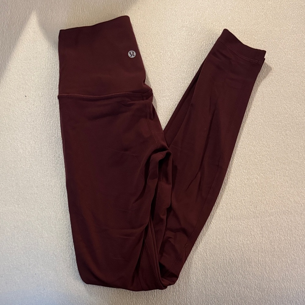 Lululemon Wine Align Leggings